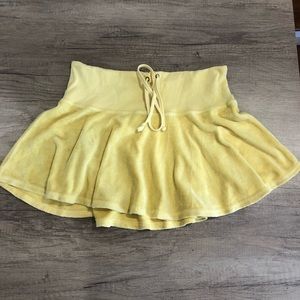 Juicy couture terry-clothe skirt